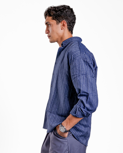 Navy privileged shirt