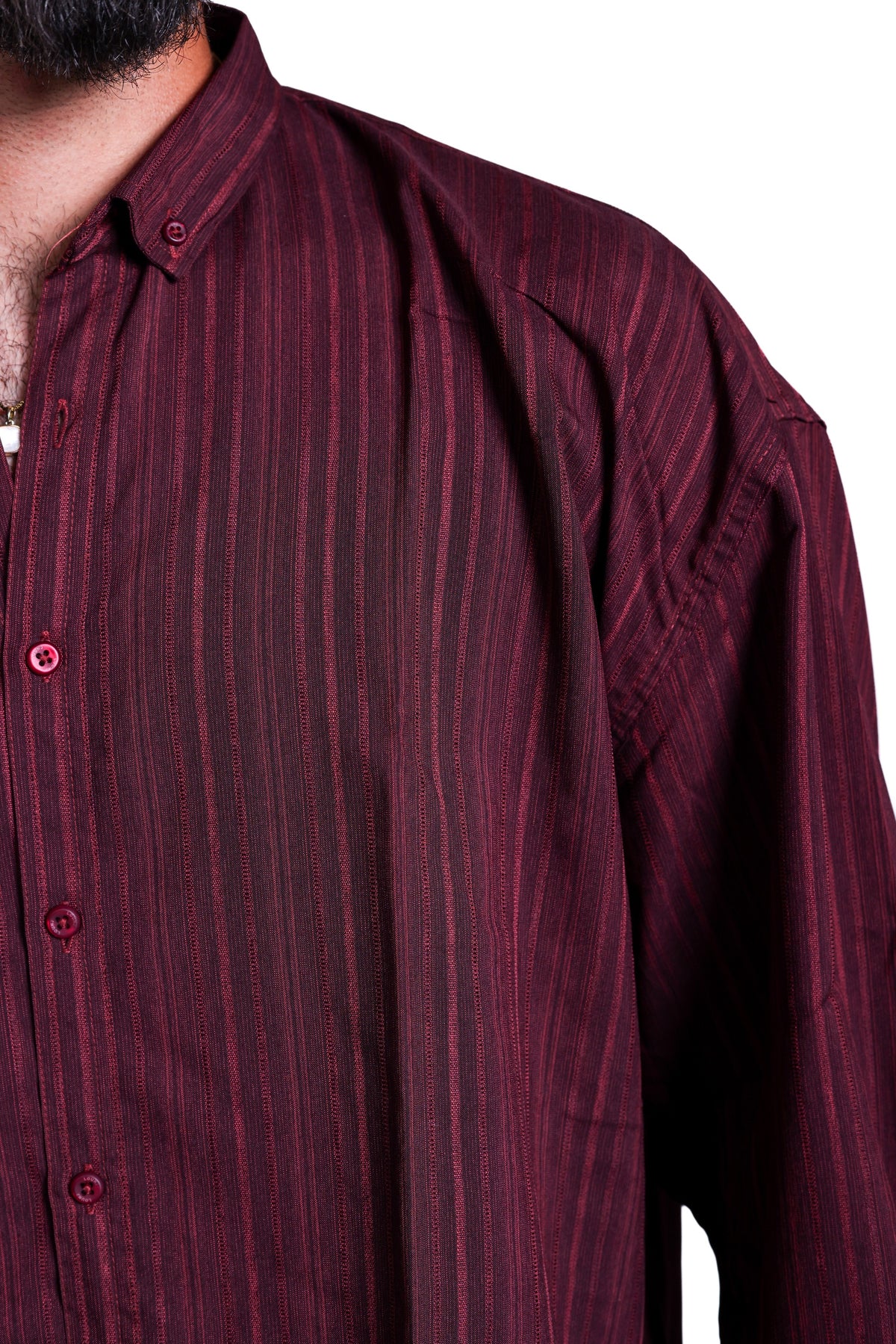 Burgundy privileged shirt